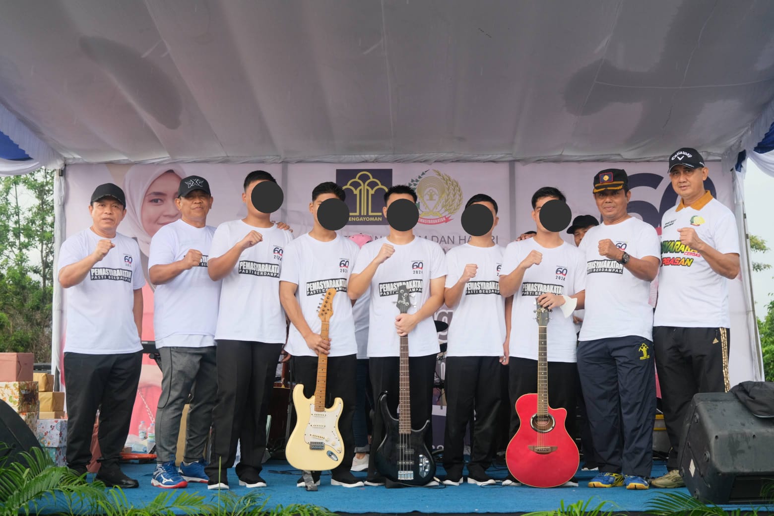 Tunjukkan Bakat, Anak Binaan LPKA Pangkalpinang Ikuti Festival di Taman Dealova 